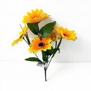 RAMO DE GIRASOLES X5 34 CM RF: PARTY ON 1023