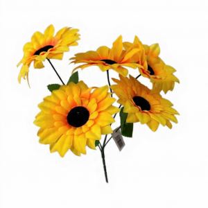 RAMO DE GIRASOLES X5 32CM RF: PARTY ON 1025