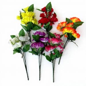 RAMO DE FLORES X6 36CM RF: PARTY ON 1022