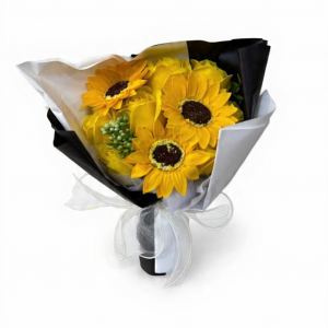 RAMO DE GIRASOLES 23CM RF: PARTY ON 1010
