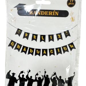 BANDERIN FELIZ GRADUACION RF- PARTY ON 1060