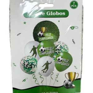BOUQUET DE GLOBOS X7 FUTBOL RF- PARTY ON 1059