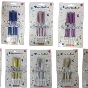 VELA METALIZADA CON TOPPER RF- PARTY ON 1216